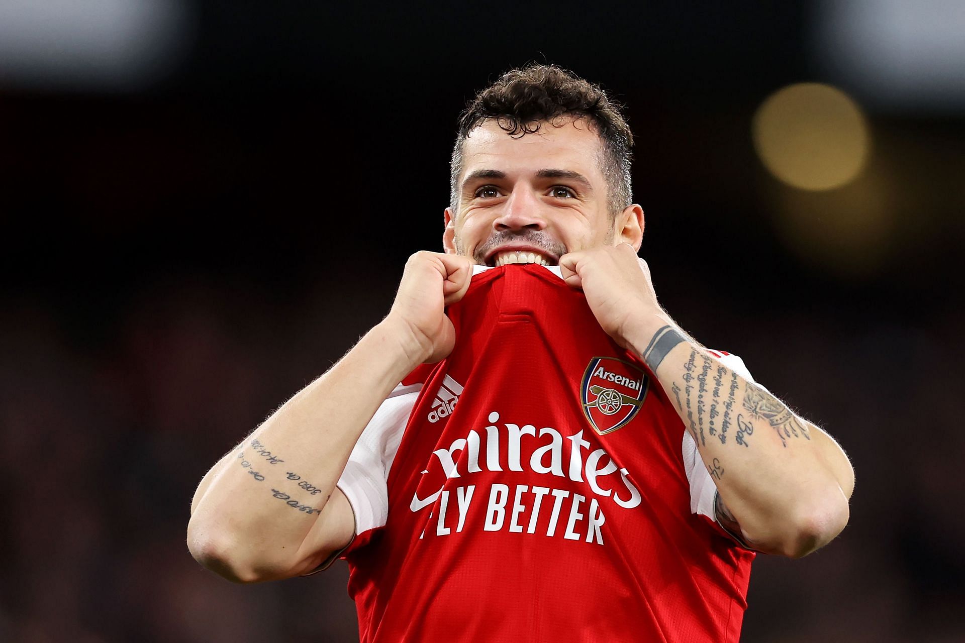 Granit Xhaka has been in stellar form this season.